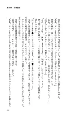 戦乙女ヴァルキリー 「あなたにすべてを捧げます」 <女神被辱編>, 日本語