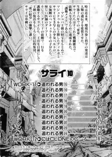 サライ 第10巻, 日本語