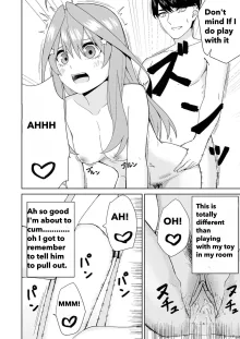 Gotoubun no Hajimete, English