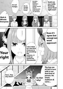 Gotoubun no Hajimete, English