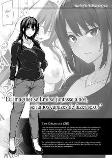 Kyonyuu Ga Futari Inai To Bokki Shinai Otto No Tame Ni Tomodachi O Tsurete Kita Tsuma | Eu não consigo ficar duro sem dois pares de seios, então minha esposa chamou uma amiga!, Português