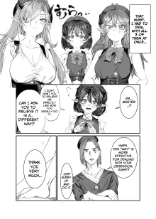 Dorei o Choukyou shite Harem Tsukuru ~Sodateta Dorei-tachi to Junai Harem H suru made no Hanashi~ "Manga Ban" | Training My Servants To Create A Harem, English