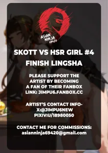 Skott VS HSR Girl #4 - Finish Lingsha, English