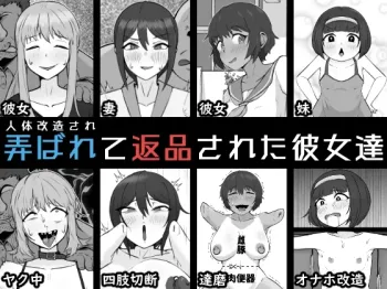 人体改造されて返品された彼女達, 日本語