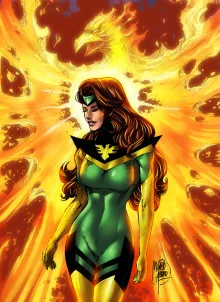 Jean Grey, Emma Frost and Rogue Gallery, English