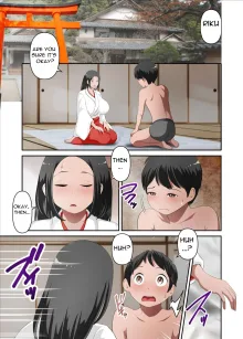 Jinja no atotsugi ga inaikara miko no kāsan o boku ga harama seru. Sono ichi - There is no Heir for The Shrine, so I will Impregnate the Shrine Maiden's Mother. Part 1, English