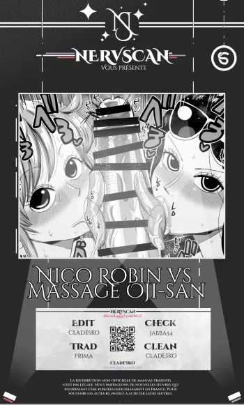 Nico Robin Vs. Masseur Old Man, Français