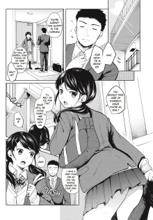 1 Room Apartment + Highschool Girl Suddenly Living Together? Close Contact!? First Sex!!? Ch.1-4 (decensored), English