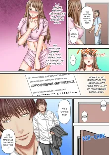 "Naka de Dashitara Otto ni Barechau..." Hitozuma Netorare Uwaki Massāji 1 | "He'll Find Out if You Cum Inside Me..." Cheated on With a Massage 1, English