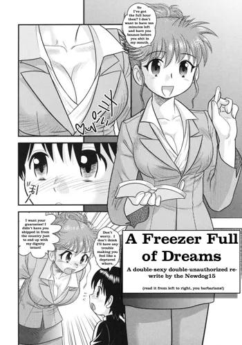 A Freezer Full of Dreams, English