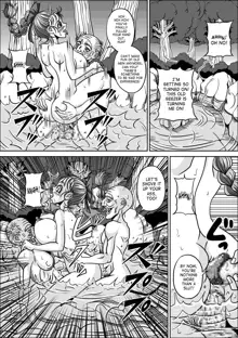 Onsen Jijii VS Bulma | Hot Spring Geezers VS Bulma, English