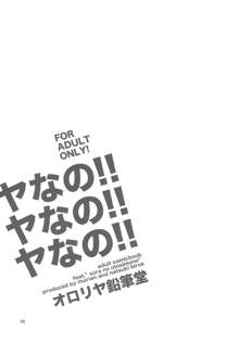 ヤなの!! ヤなの!! ヤなの!!, 日本語