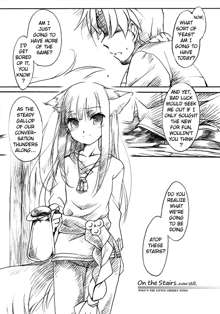 Ookami no Chotto H na Hanashi [Wolf and a Little Dirty Chat] (Ookami to Koushinryou [Spice and Wolf]) [English] ==Strange Companions==, English