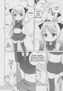 Costte Imouto Nyanko | Stroking My Little Kitten, English