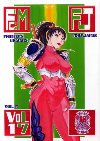 FIGHTERS GIGAMIX FGM Vol.17, 日本語