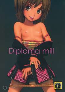 Diploma mill, English