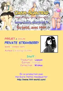 Private Strawberry, Français