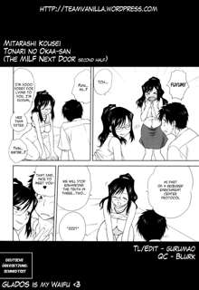 Tonari no Okaa-san | The MILF Next Door, Deutsch