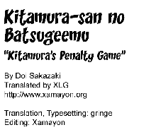 Kitamura-San no Batsu Game | Kitamura's Penalty Game (decensored), English