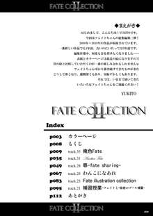 FATE COLLECTION II, 日本語