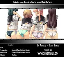 Fuuki Iin no Takeda-san | La Oficial de la moral Takeda-san (decensored), Español