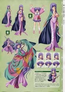 Shin-Koihime Musou Otome Ryouran Sangokushi Engi Perfect Visual Book, 日本語