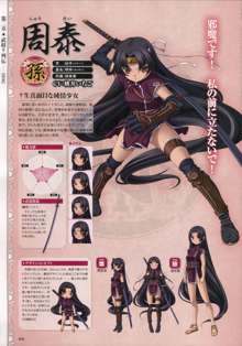 Shin-Koihime Musou Otome Ryouran Sangokushi Engi Perfect Visual Book, 日本語