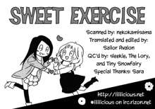 Sweet Exercise, English