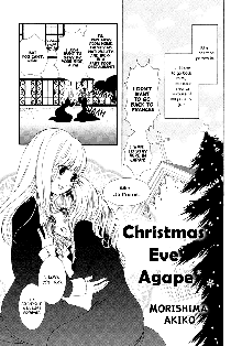 Christmas Eve Agape, English