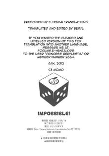 IMPOSSIBLE!, English