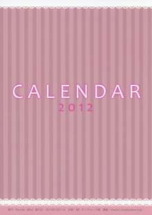 CALENDAR 2012, 日本語