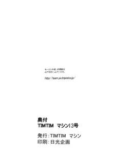 TIMTIMマシン13号, 日本語