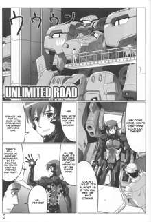 Unlimited Road, English