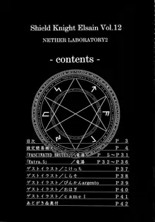 煌盾装騎エルセイン Vol.12 NETHER LABORATORY 2, 日本語