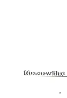 blue snow blue 総集編2 scene.4～scene.6, 日本語