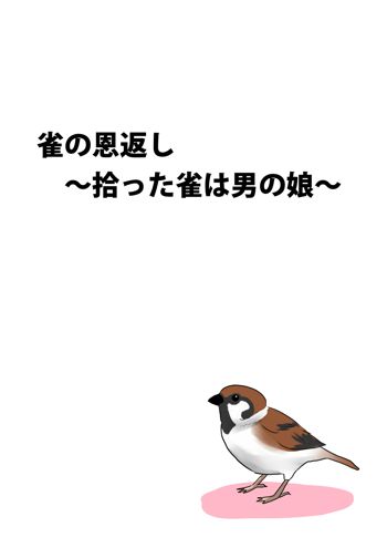 雀の恩返し～拾った雀は男の娘～, 日本語