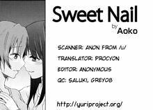 Amai Tsume | Sweet Nail, English