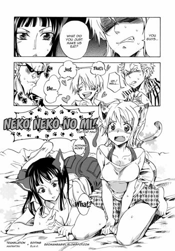 Neko Neko no Mi!, English