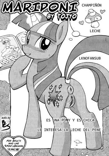 Mari Pony! Pony Datte Onnanoko! Ochinpo Milk ni Kyoumishinshin | Es una Pony y es Chica le Interesa la Leche del Pene (decensored), Español