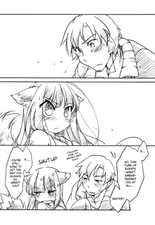 Ookami ga Koushinryou | Wolf is Spicy (Spice & Wolf) [English] ==Strange Companions==, English