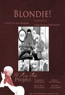 Kinpatsu! | Blondie!, English