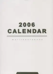 2006 CALENDAR, 日本語