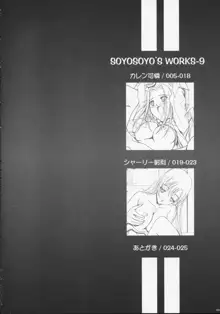 SOYOSOYO'S WORKS-9, 日本語