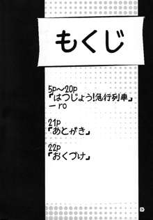 らんどせるしょったけものがでんしゃでちかんされる本, 日本語