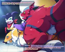 Renamon o Impmon to Guilmon ga Ryoujoku Shichau Ohanashi | The Tale of Renamon, Ravaged by Impmon and Guilmon, English