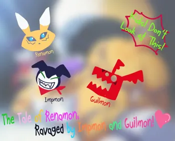 Renamon o Impmon to Guilmon ga Ryoujoku Shichau Ohanashi | The Tale of Renamon, Ravaged by Impmon and Guilmon