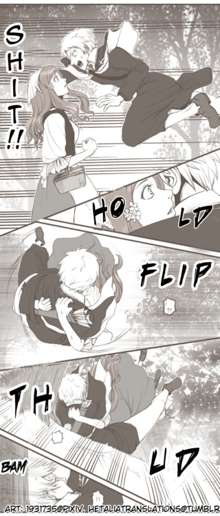 NSFW Prussia x Hungary Doujin by Hetalia Translations, English