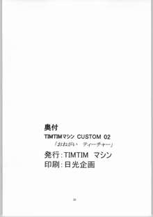 TIMTIM MACHINE Custom 02, 中文