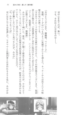 遥かに仰ぎ、麗しの 《番外編》, 日本語