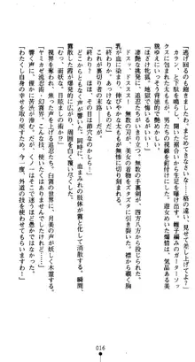 くノ一淫舞伝 霧音 闇の風に抜忍散る, 日本語